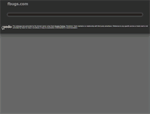 Tablet Screenshot of fbugs.com